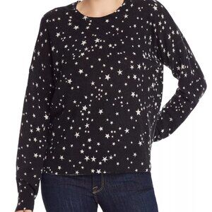 AQUA Cashmere Star Cashmere Sweater